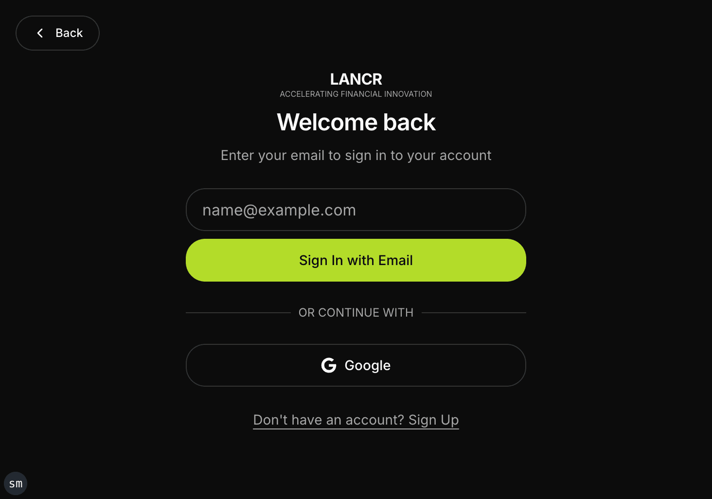 Digital Sandbox participant sign-in to access workspaces and marketplace