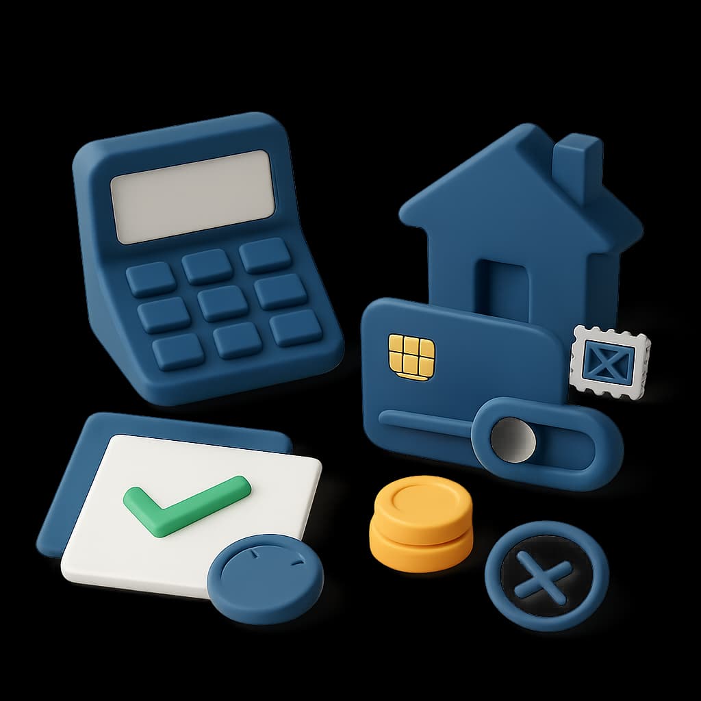 Illustration of PostFin affordability assessment on supervised rails