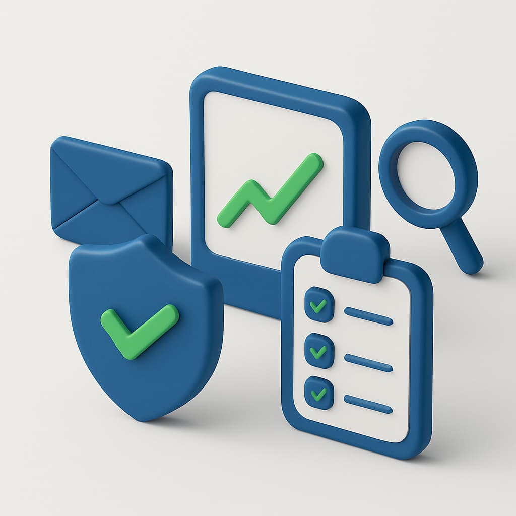 Illustration of proving compliance with decision-grade evidence